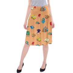 School Rocks! Midi Beach Skirt by athenastemple