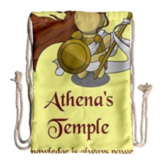 Athena s Temple Drawstring Bag (large) by athenastemple
