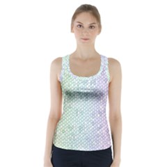 The Background Wallpaper Mosaic Racer Back Sports Top by Nexatart