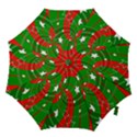 Background Abstract Christmas Hook Handle Umbrellas (Medium) View1