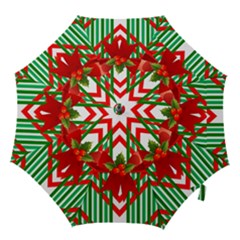 Christmas Gift Wrap Decoration Red Hook Handle Umbrellas (medium) by Nexatart