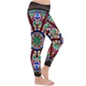 Church Window Window Rosette Classic Winter Leggings View3