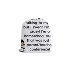 Parentteacher Drawstring Pouches (small)  by athenastemple