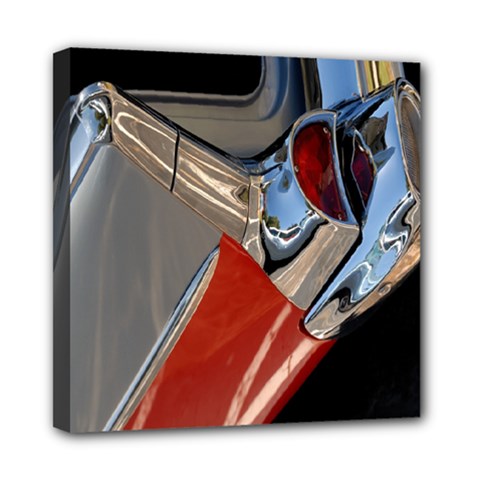 Classic Car Design Vintage Restored Mini Canvas 8  X 8  by Nexatart