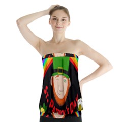 St  Patrick s Day Strapless Top by Valentinaart