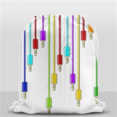 Plug In Drawstring Bag (small) by Valentinaart