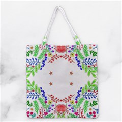 Holiday Festive Background With Space For Writing Grocery Tote Bag by Nexatart