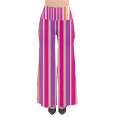 Stripes Colorful Background Pattern Pants by Nexatart