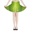 Vector Chirstmas Tree Design Mini Flare Skirt View3