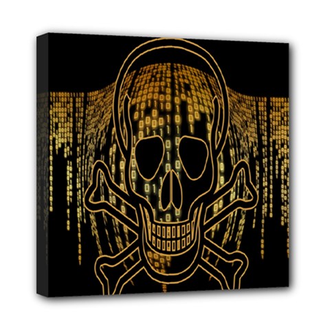 Virus Computer Encryption Trojan Mini Canvas 8  X 8  by Nexatart