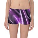 Purple Fractal Mathematics Abstract Reversible Bikini Bottoms View1