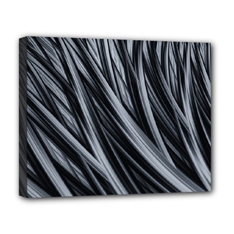 Fractal Mathematics Abstract Deluxe Canvas 20  X 16   by Amaryn4rt