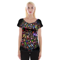 Network Integration Intertwined Women s Cap Sleeve Top by Amaryn4rt