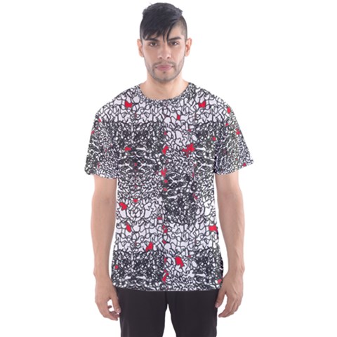 Sribble Plaid Men s Sport Mesh Tee by Amaryn4rt