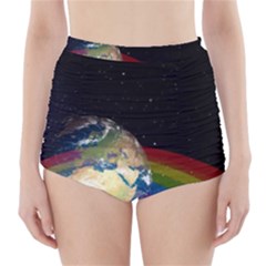 Earth High-waisted Bikini Bottoms by boho
