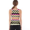 Colorful Chevron Pattern Stripes Pattern Tank Top View2