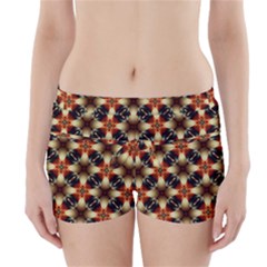 Kaleidoscope Image Background Boyleg Bikini Wrap Bottoms by Simbadda