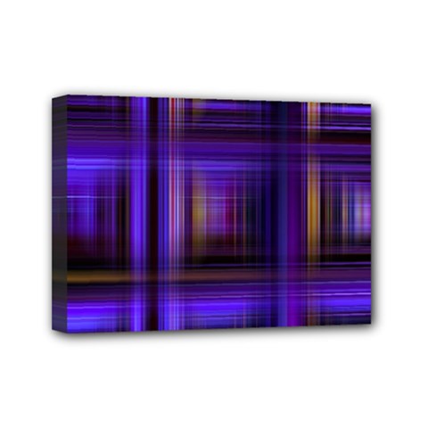 Background Texture Pattern Color Mini Canvas 7  X 5  by Simbadda