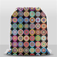 Pattern Drawstring Bag (small) by Valentinaart
