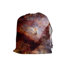 Carina Nebula Drawstring Pouches (large)  by SpaceShop