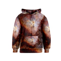 Carina Nebula Kids  Zipper Hoodie by SpaceShop