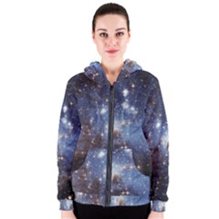 Large Magellanic Cloud Women s Zipper Hoodie by SpaceShop