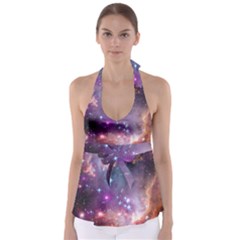 Small Magellanic Cloud Babydoll Tankini Top by SpaceShop