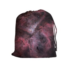 Carina Peach 4553 Drawstring Pouches (extra Large) by SpaceShop