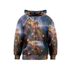 Pillar And Jets Kids  Zipper Hoodie by SpaceShop