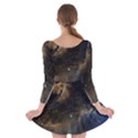 Seagull Nebula Long Sleeve Skater Dress View2