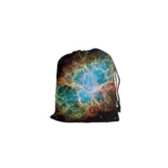 Crab Nebula Drawstring Pouches (xs)  by SpaceShop