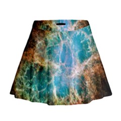 Crab Nebula Mini Flare Skirt by SpaceShop