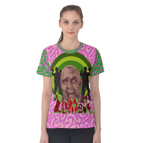 Zombie Women s Cotton Tee by PattyVilleDesigns