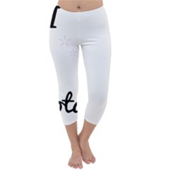 I Heart Dakota! Capri Winter Leggings  by badwolf1988store