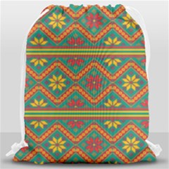 Folklore Drawstring Bag (large) by Valentinaart