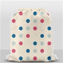 Polka dots  Drawstring Bag (Small) View2
