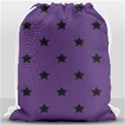 Stars pattern Drawstring Bag (Large) View1