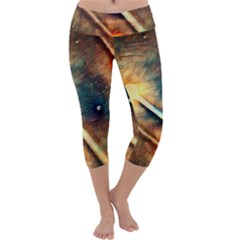 Light Space Capri Yoga Leggings by DeneWestUK