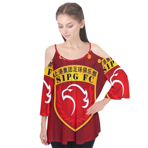 Shanghai Sipg F C  Flutter Tees by Valentinaart