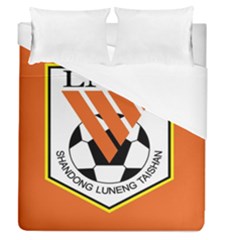 Shandong Luneng Taishan F C  Duvet Cover (queen Size) by Valentinaart