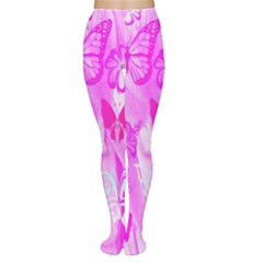 Butterfly Cut Out Pattern Colorful Colors Women s Tights by Simbadda