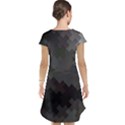 Abstract Pattern Moving Transverse Cap Sleeve Nightdress View2