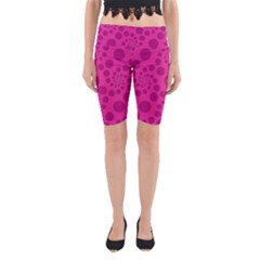 Pattern Yoga Cropped Leggings by Valentinaart