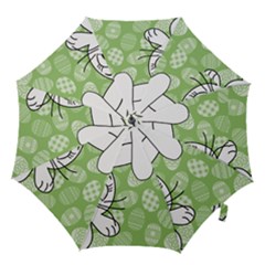 Easter Bunny  Hook Handle Umbrellas (medium) by Valentinaart