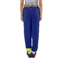Flag Star Blue Green Yellow Women s Jogger Sweatpants View2