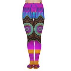 Air And Stars Global With Some Guitars Pop Art Women s Tights by pepitasart