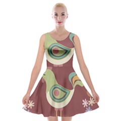 Easter Velvet Skater Dress by Valentinaart