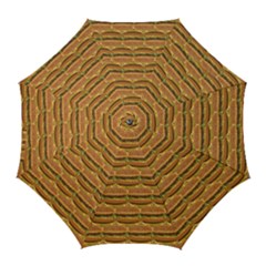 Delicious Burger Pattern Golf Umbrellas by berwies
