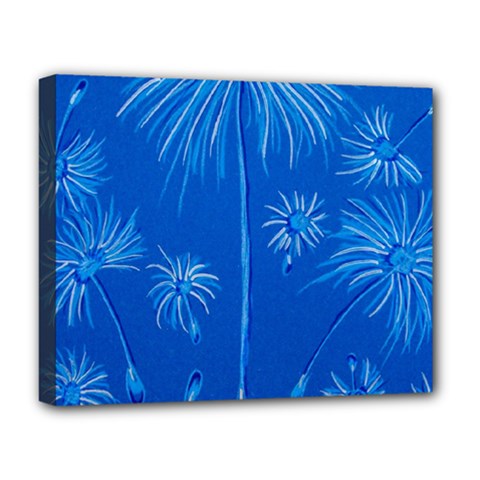 Floating Deluxe Canvas 20  X 16   by dawnsiegler