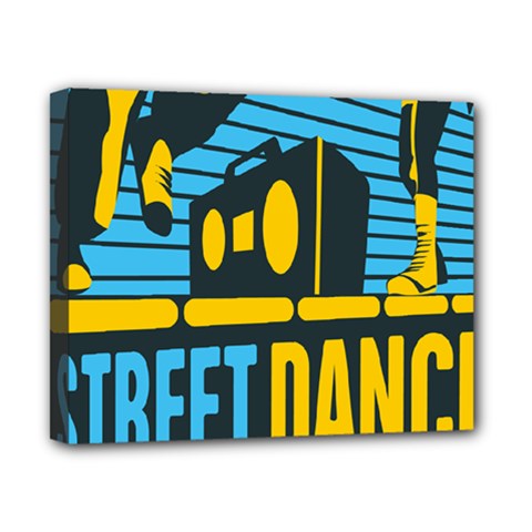 Street Dance R&b Music Canvas 10  X 8  by Mariart